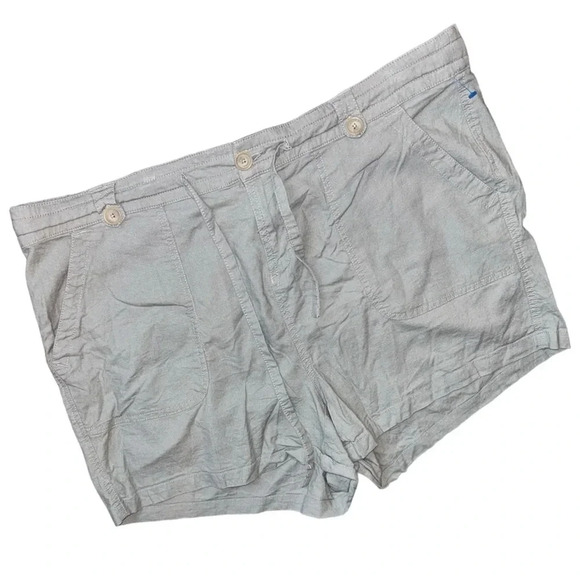 Torrid Linen Lightweight Summer Shorts 18 - Picture 1 of 4